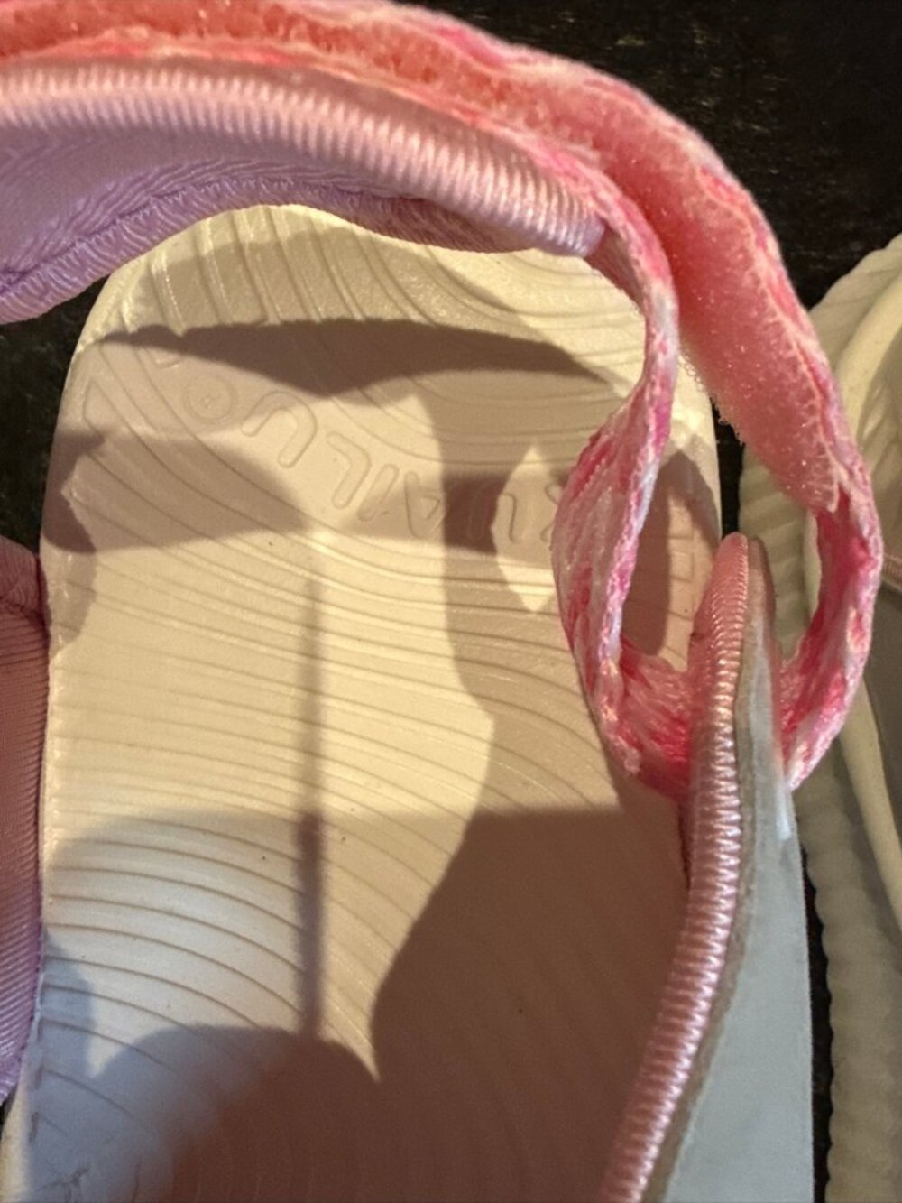 Kuailu Sandals Women’s Orthopedic Plantar Fasciitis Support Sz 8.5 Pink Walking - Picture 6 of 7